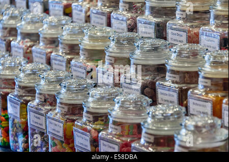 Penny candy visualizzare al paese store, Newfane, Vermont, USA Foto Stock