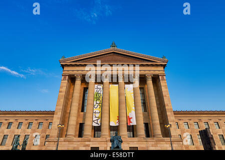 Philadelphia Museum of Art, Pennsylvania, USA. Foto Stock