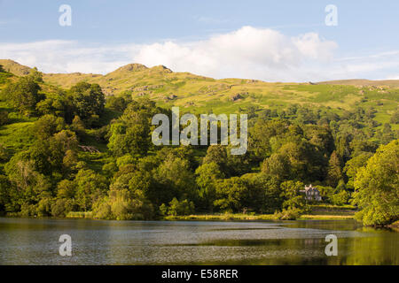 Rydal acqua nel distretto del lago, UK. Foto Stock