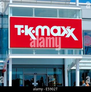 TKMAXX store su Giltbrook retail park Nottingham England Regno Unito Foto Stock