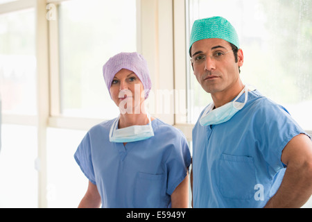Ritratto di professionisti del settore medico Foto Stock