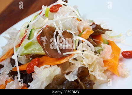 Cinese insalata di alghe . close up Foto Stock