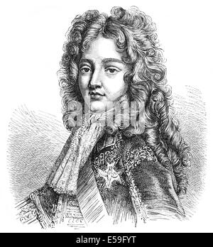 Louis della Francia, Le Grand Dauphin, 1661-1711, primogenito del Re di Francia Luigi XIV, Louis, Dauphin von Frankreich, Foto Stock