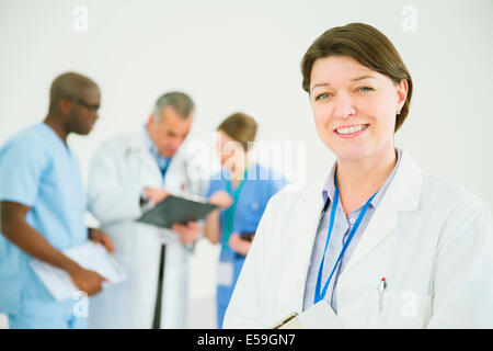 Ritratto di medico di fiducia Foto Stock