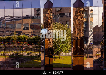 Il Quay West Edificio per uffici, Salford Quays, Manchester, Inghilterra Foto Stock