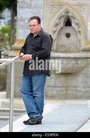 Shaun Williamson meglio conosciuto come attore Barry nella BBC soap Eastenders, Foto Stock