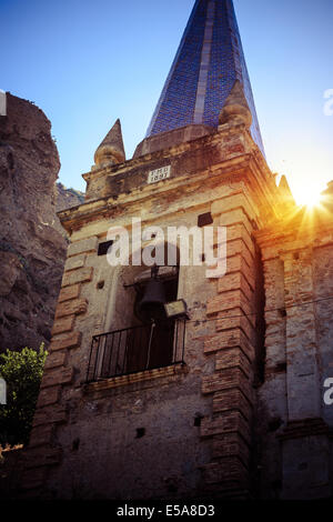 Chiesa di Pentidattilo, Calabria, Italia meridionale Foto Stock