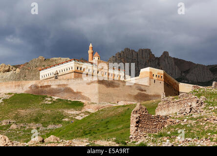 Ishak Pasha Palace, Doğubeyazıt, Ağrı provincia, Anatolia Orientale Regione, Anatolia, Turchia Foto Stock