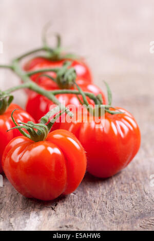 Close up pomodori immagine verticale Foto Stock