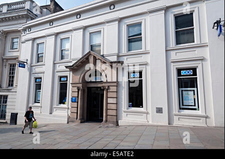 Tsb Trustee Savings Bank nottingham probabilmente un ex Lloyds Bank building Foto Stock