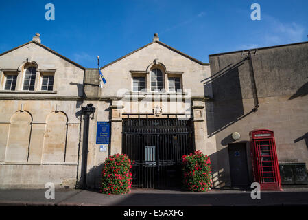 Mercato coperto, centro shopping di Oxford, England, Regno Unito Foto Stock