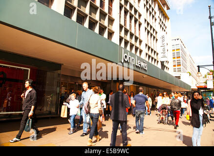 John Lewis department store, Oxford Street, London, Regno Unito Foto Stock