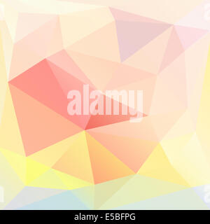 Sfondo astratto di triangoli colorati volume Foto Stock