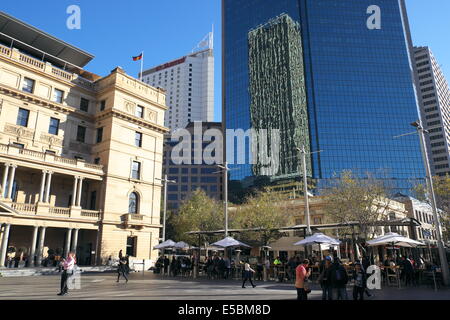 Il Customs House di Sydney, costruito nel 1845 è un punto di riferimento storico edificio utilizzato inizialmente per il commercio in australia Foto Stock