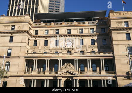 Il Customs House di Sydney, costruito nel 1845 è un punto di riferimento storico edificio utilizzato inizialmente per il commercio in australia Foto Stock