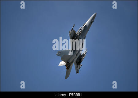 Questa immagine rappresenta la F18 Super Hornet Foto Stock