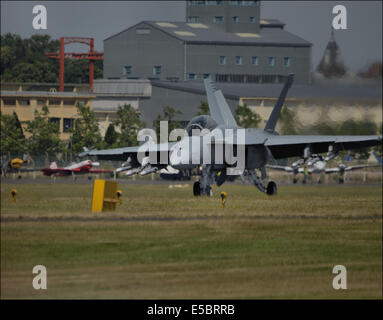 Questa immagine rappresenta la F18 Super Hornet Foto Stock