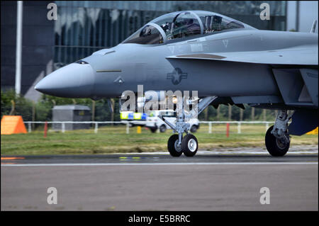 Questa immagine rappresenta la F18 Super Hornet Foto Stock