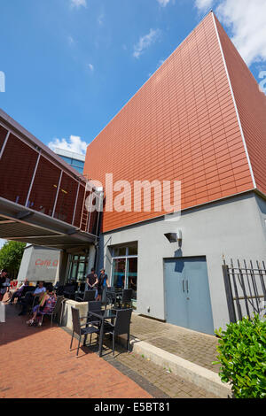 Banbury Museum presso la parte posteriore del castello Quay Shopping Center Banbury Oxfordshire UK Foto Stock