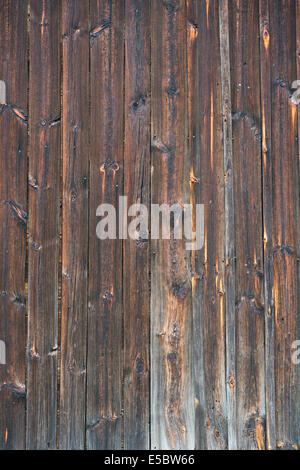 Sfondo di legno, posizionato verticalmente boards Foto Stock