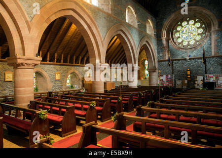 Chiesa di Santa Maria, Betws-y-Coed, Wales, Regno Unito Foto Stock