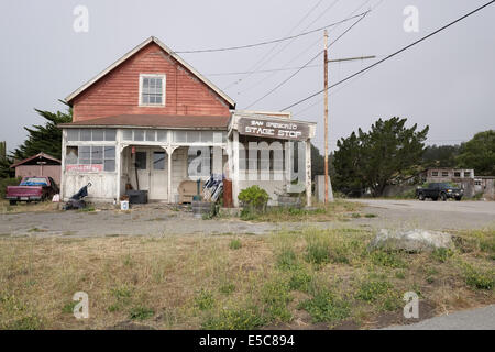 San Geronimo in California. San Geronimo Stadio Stop. Foto Stock