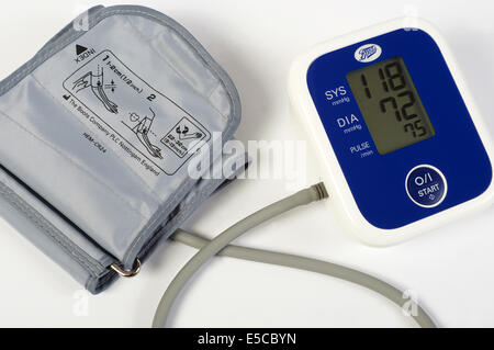 Stivali home monitor della pressione del sangue Foto Stock