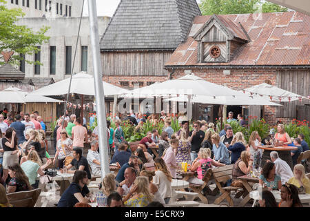 Il Oast House, Spinningfields distretto di Manchester, Inghilterra, Regno Unito Foto Stock