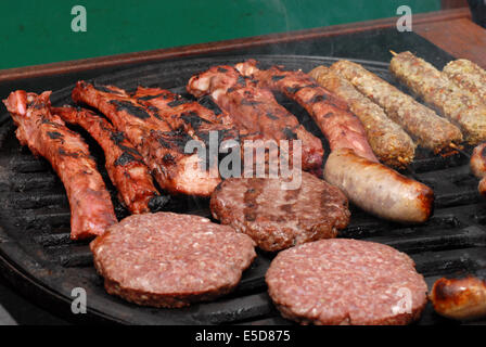 alimento del barbecue Foto Stock