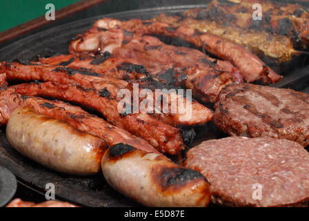 alimento del barbecue Foto Stock