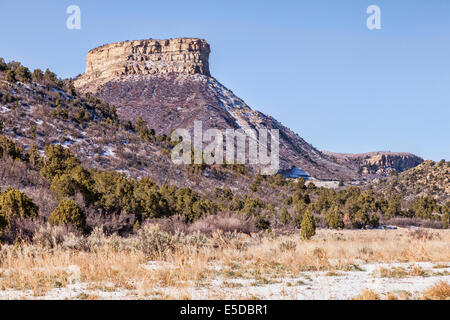 Il Parco Nazionale di Mesa Verde, Colorado. Foto Stock