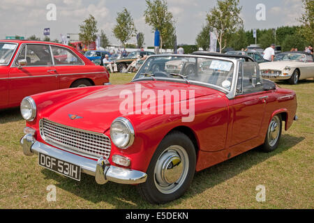 Austin Healey 1275cc sport costruito nel 1970 in mostra a Silverstone Classic car giorno Foto Stock