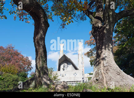 Asia, Giappone, Kyushu, Nagasaki, 26 Martiri Museo e Monumento - Canonizzazione dei Cristiani Foto Stock