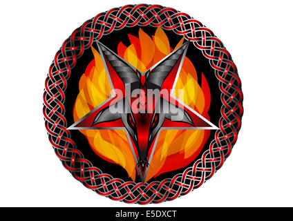 Satana Foto Stock