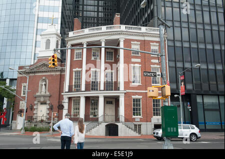 La James Watson casa a 7 Membro San risale al 1793 ed è stato prorogato nel 1806. È sul Registro Nazionale dei Luoghi Storici Foto Stock