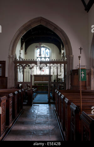 San Pietro e di san Paolo la Chiesa, Steeple Aston, Oxfordshire, England, Regno Unito Foto Stock