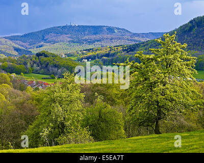 Inselsberg, Turingia, Germania Foto Stock