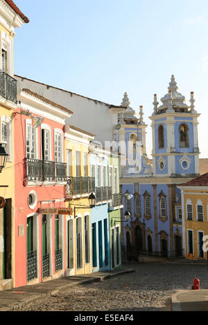 Il centro storico di Salvador de Bahia, Brasile, Foto Stock