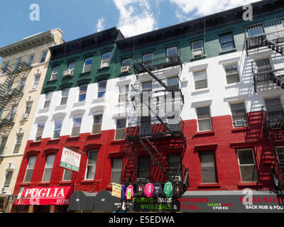 Ristorante Puglia in Little Italy, NYC Foto Stock