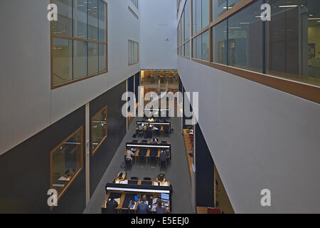 Biblioteca Universitaria di Lipsia, Germania Foto Stock