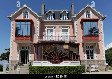 Villa Les Rhumbs, Musée et Jardin Christian Dior, Granville Cotentin penisola, Département Manche, Bassa Normandia, Francia Foto Stock