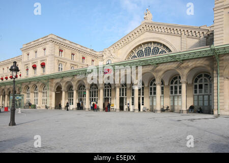 Francia, parigi 10e, gare de l'Est, Esplanade, sncf, Foto Stock