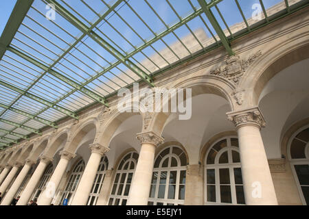 Francia, parigi 10e, gare de l'Est, verriere, colonnes, sncf, Foto Stock