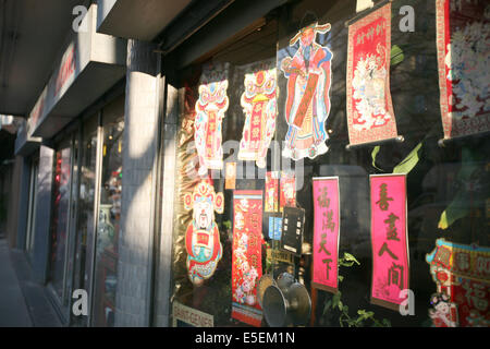 Francia, parigi 13e, quartier chinois, commercio, magasin, avenue d'italie, Foto Stock