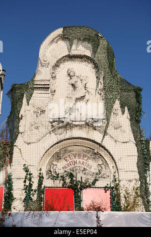 Francia, Parigi 18e, butte montmartre, boulevard de rochechouart, elysee Montmartre, salle de Spectacle, rock, Foto Stock