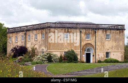 Vista del Principato House, Middleton Hall, Welsh National Botanic Garden, Carmarthenshire, Wales, Regno Unito. Foto Stock