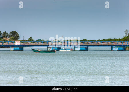 Delta del Po / Boccasette / Po di Maistra / Il Delta del Po / il Po di Maistra Foto Stock