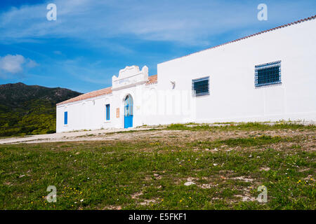 Vecchia Prigione nell' isola dell'Asinara in Sardegna, Italia Foto Stock