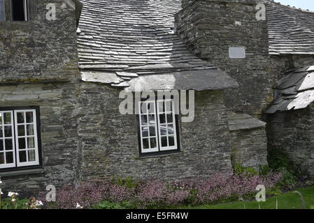 Il vecchio ufficio postale, Tintagel, Cornwall Foto Stock