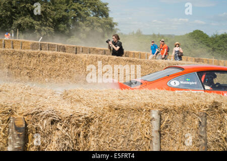 Evento Rally a Goodwood Festival della velocità, estate 2014 Foto Stock